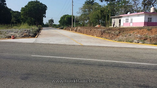 Culmina alcalde de Villa Comaltitlán carretera libramiento norte