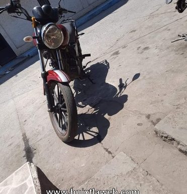 Se roban anoche otra motocicleta más en pleno centro de la ciudad de Huixtla