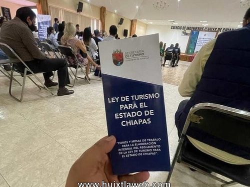 Presentan Proyecto del Reglamento de la Ley de Turismo para el Estado de Chiapas en Villa Comaltitlán